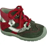 kotníčkové šněrovací dívčí boty Superfit velikost 22