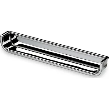 Nábytkové kování HETTICH Úchytka GENZONE 134 mm chrom lesklý (HETTICH 9145262 Úchytka GENZONE 134 mm chrom lesklý)