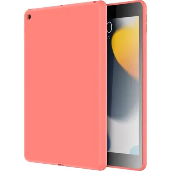Pouzdro na tablet VSECHNONAMOBIL 46068 MUTURAL Silikonový obal Apple iPad 10.2 2021 / 2020 / 2019 lososová