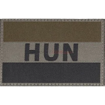 Nášivka Nášivka Claw Gear vlajka Maďarsko - olivová