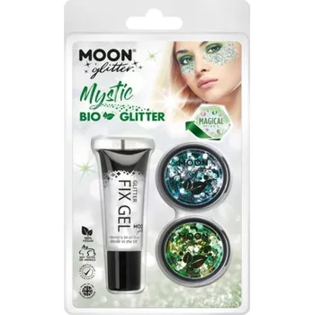 Smiffys SET glitrový Mystic Bio Shamrock