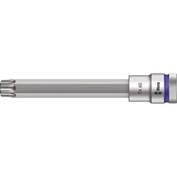 Gola hlavice Zástrčná hlavice dlouhá Wera Zyklop 1/2" Torx - T60 x 60