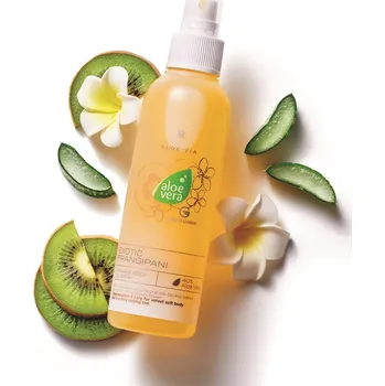 Tělový olej LR Health Beauty AV Exotic Frangipani Dvoufázový tělový olej ve spreji 145 ml
