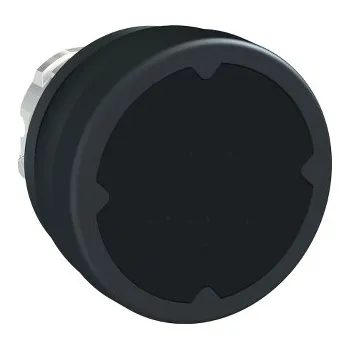 vypínač a zásuvka SCHN ZB4BC280 Ovládací hlavice stiskací, černá,bez symbolu