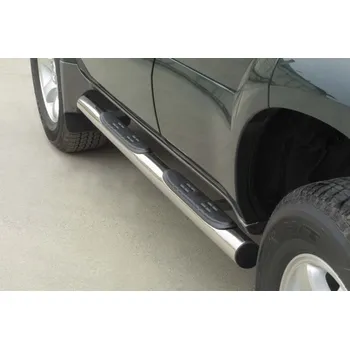 Tuning Boční rám s nášlapy TOYOTA Land Cruiser 120/125 2003-08 Misutonida GP/139 černý povrch