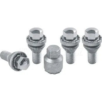 Autodoplněk Pojistné bezpečnostní šrouby M14x1,5x25 kužel pohyblivá, klíč 17, SICUKOSMOS BK425BIM, Citroën, Peugeot