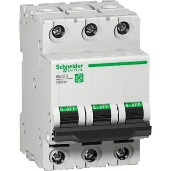 Elektroinstalační materiál Jistič třípolový SCHNEIDER M9F23325 Multi9 C60SP 3P D 25A 10kA 480Y/277V UL1077