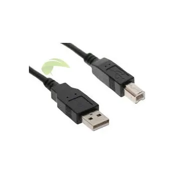 Datový kabel USB kabel A-B 1,8m, černý na propojení tiskárny s počítačem