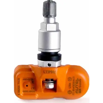 Auto-moto TPMS senzor Clamp-In AUTEL MX433/315S, EU/US 433/315 MHz, ventil hliníkový, elox šedý
