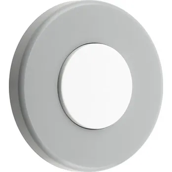 Nábytkové kování TULIP knop Cute 40 šedá/bílá (TULIP knop Cute 40 šedá/bílá)