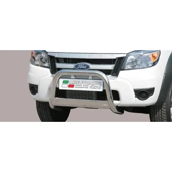 Tuning Přední ochranný rám Medium FORD Ranger 2009-11 Misutonida EC/MED/K/250 Leštěný nerez