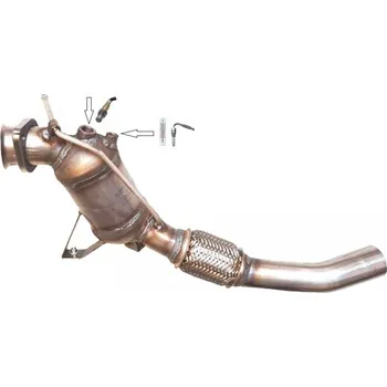 Výfukový systém Výfuk JMJ - katalyzátor výfuku BMW X3 2.0 Turbo Diesel 4X4 (PR 1080244 [090-578])