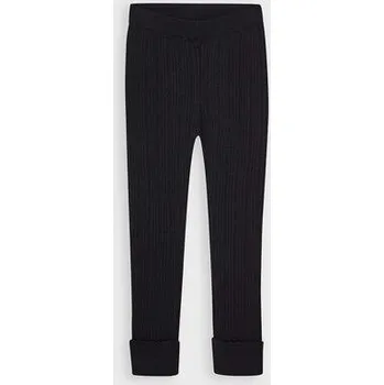 Dívčí kalhoty dětské pletené kamaše černé Mayoral 10880-61 velikost 116