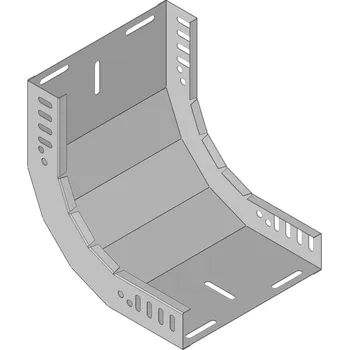 kabelová chránička KOPOS SO 90X60X500 S OBLOUK STOUPAJÍCÍ 90°