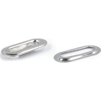 Průchodka s podložkou ovál 4x16 mm