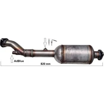 Katalyzátor Katalyzátor výfuku. (PR JMJ 1080422-4)