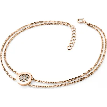 Náramek Dámský náramek přírodní diamant 0.084 ct G/SI brilianty 10902-NR02-CV délka 19 cm