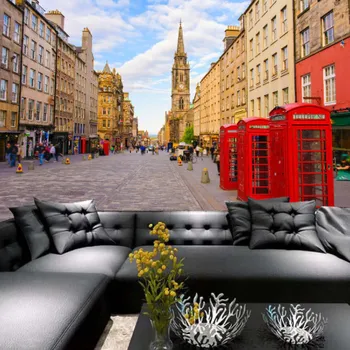 Fototapeta Solution Media 3D tapeta - Ulice Londýna MU269 3 - 3D Relief - Vliesová tapeta - 320g/m2