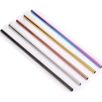 Maxpack Brčko nerezové 21,5cm x 6mm Duhové