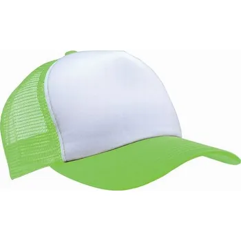 Čepice Kšiltovka K-up Trucker Mesh 5 - světle zelená-bílá