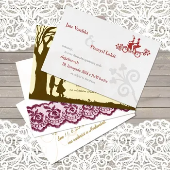 Pozvánka Svatební oznámení - A6 s vlastní grafikou