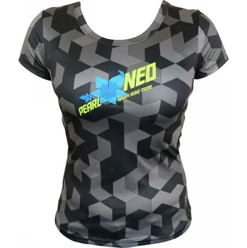 cyklistický dres HAVEN Cyklistický dres s krátkým rukávem - PEARL NEO LADY MTB - černá