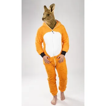 Dámský overall Dupačky teddy liška L - oranžová