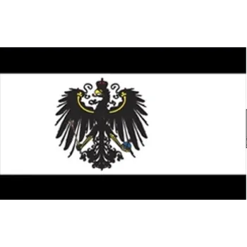 Vlajka Prusko 30 x 45 cm na tyčce