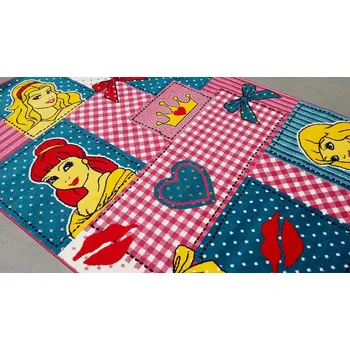 Koberec SINTELON Dětský kusový koberec PRINCEZNY 120x170