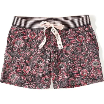 Dámské pyžamo MUSTANG Dámské růžové kraťasy s květinovým vzorem INDIGO FLOWERS XL 6219_1600.971