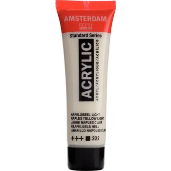 Výtvarná barva Akrylová barva Amsterdam Standard - 222 Naples Yellow Light Objem: 20 ml