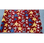 OBSESSION Dětský kusový koberec STARS červený ! Poslední kusy ! 133/190