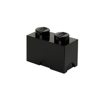 úložný prostor na hračky LEGO® STORAGE BOX 2 Úložný box černý