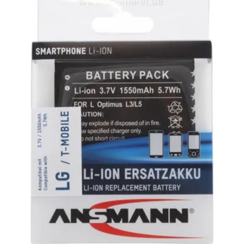 Svítilna Ansmann Li-Ion Aku 1550 mAh pro LG Optimus L3 / L5