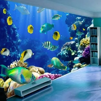 Fototapeta Solution Media 3D tapeta - Podmořský svět II. MU1307 5 - Imitace kůže - Vliesová tapeta - 320g/m2