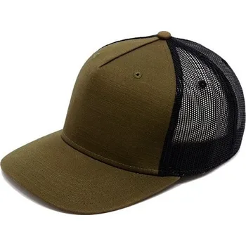 Kšiltovka Kšiltovka CoFEE Five Panels Snap - olivová-černá