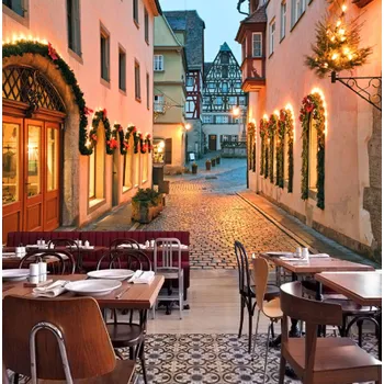 Fototapeta Solution Media 3D tapeta - Růžová ulička MU1293 3 - 3D Relief - Vliesová tapeta - 320g/m2