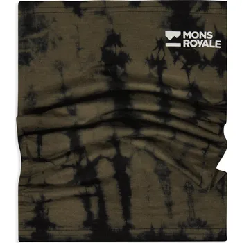 Nákrčník Merino nákrčník MONS ROYALE DAILY DOSE MERINO FLEX 200 NECKWARMER olive tie dye