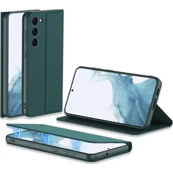 Pouzdro na mobilní telefon GKK 56587 GKK FLIP Zaklápěcí obal Samsung Galaxy S23 Plus 5G zelený