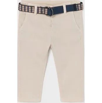 Kojenecké oblečení kojenecké sváteční kalhoty s páskem Mayoral 1582 velikost 86