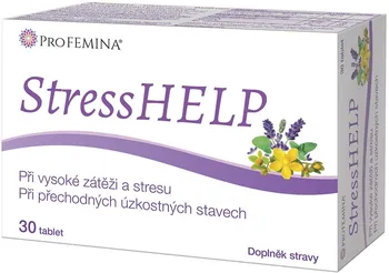 Přírodní produkt SWISS MED Pharmaceuticals Profemina StressHELP 30 tbl.