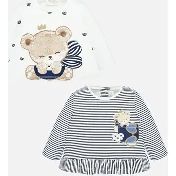 kojenecká trička áčkového střihu 2 kusy Mayoral 1035 velikost 68