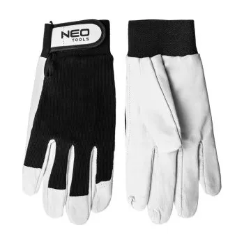 Nářadí pro automobil Pracovní rukavice z lícové kůže se suchým zipem, vel. 10", , TOPEX, 97-603