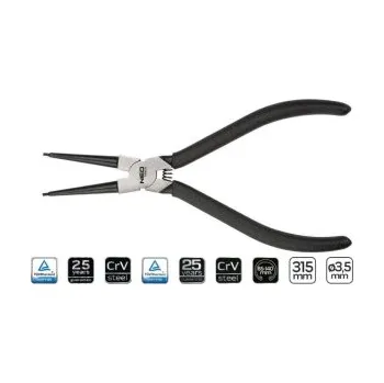 Autodílna Kleště seger, přímé, vnitřní, 315 mm, , TOPEX, 01-047