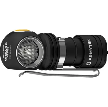 Svítilna ArmyTek Wizard C1 Pro Magnet Warm LED čelovka, s magnetickým držákem, napájeno akumulátorem, 1000 lm, 1440 h, 55 g