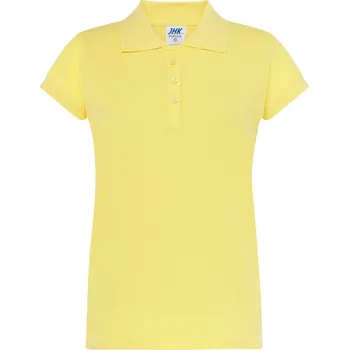 Dámské tričko Jhk Dámské polo tričko JHK511 Light Yellow XL
