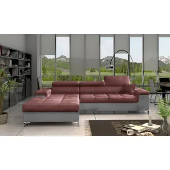 Pohovka Nábytek PEGAS s.r.o. Rohová sedací souprava RICARDO, Monolith 63/Monolith 84, Levá