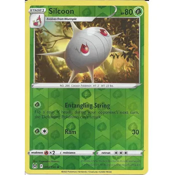 Společenská hra Pokémon karta Silcoon 007/196 Reverse Holo - Lost Origin