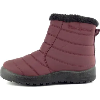 Dámská zimní obuv NEWS kotníková obuv 9SN26-1467 bordó, velikost 39