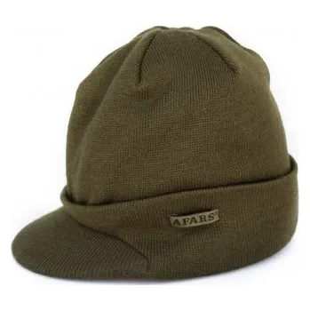 Čepice Afars Čepice radarka pletená se štítkem uni